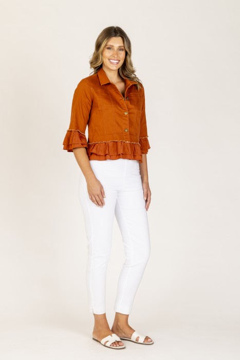 SARA IN TRIM JACKET
