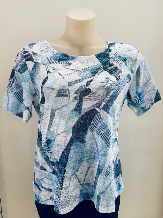 YVONNE BURNOUT T-SHIRT