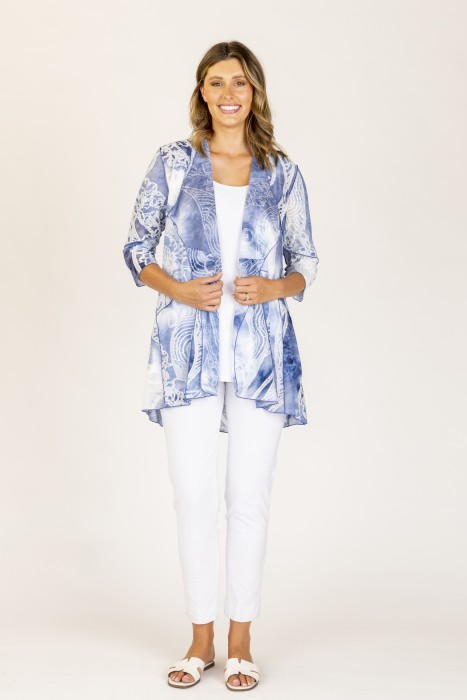 WANDA BURNOUT JACKET