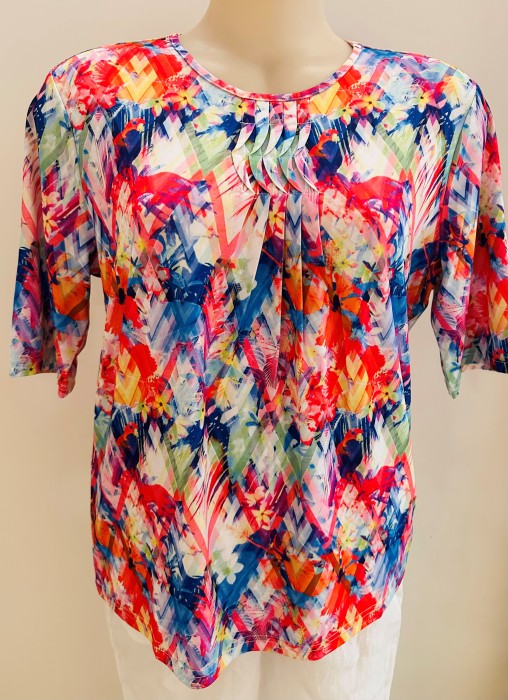CLARA PLEAT TOP