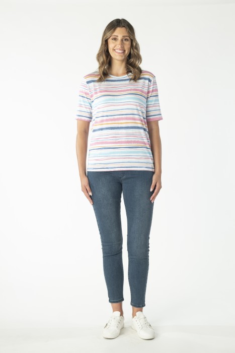 STRIPE TEE